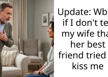 Update: Wbita if I don’t tell my wife that her best friend tried to kiss me