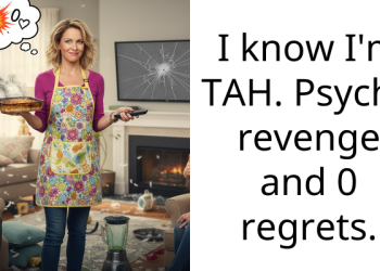 I know I’m TAH. Psycho revenge and 0 regrets.