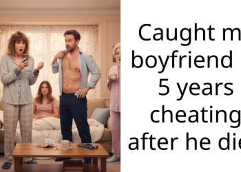 Caught my boyfriend of 5 years cheating after he died