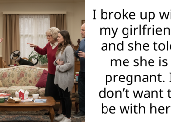 I broke up with my girlfriend and she told me she is pregnant. I don’t want to be with her.