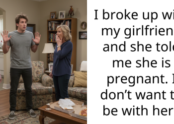 I broke up with my girlfriend and she told me she is pregnant. I don’t want to be with her.