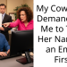 My Coworker Demands for Me to Type Her Name in an Email First