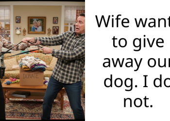 Wife wants to give away our dog. I do not.