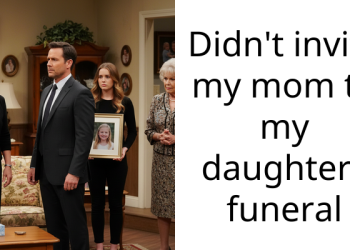 Didn’t invite my mom to my daughters funeral