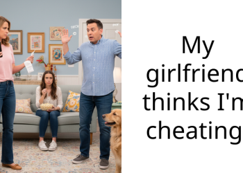 My girlfriend thinks I’m cheating.