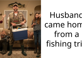 Husband came home from a fishing trip