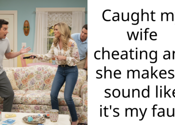 Caught my wife cheating and she makes it sound like it’s my fault