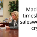 Made a timeshare saleswoman cry