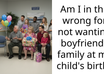 Am I in the wrong for not wanting boyfriends family at my child’s birth?