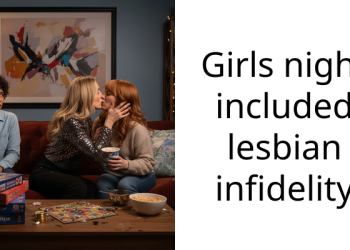 Girls night included lesbian in***elity