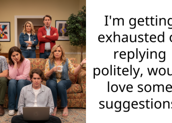 I’m getting exhausted of replying politely, would love some suggestions!