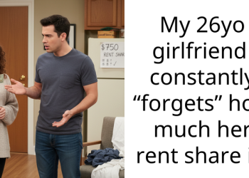 My 26yo girlfriend constantly “forgets” how much her rent share is.
