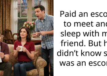 Paid an e***rt to meet and sleep with my friend. But he didn’t know she was an e***rt.