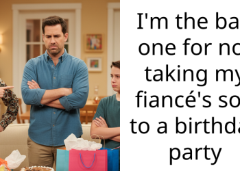 I’m the bad one for not taking my fiancé’s son to a birthday party
