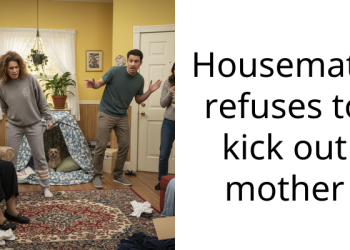 Housemate refuses to kick out mother