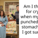 Am I the AH for crying when my niece punched me in stomach after I got surgery.
