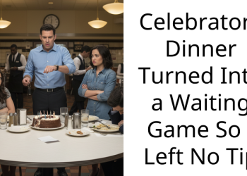 Celebratory Dinner Turned Into a Waiting Game So I Left No Tip