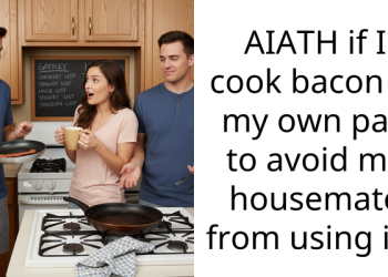 AIATH if I cook bacon in my own pan to avoid my housemate from using it ?