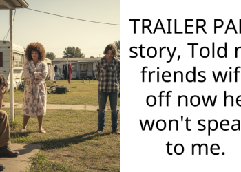 TRAILER PARK story, Told my friends wife off now he won’t speak to me.