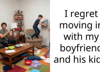 I regret moving in with my boyfriend and his kids.