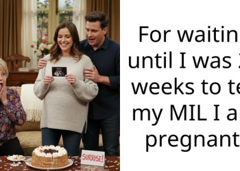 For waiting until I was 20 weeks to tell my MIL I am pregnant