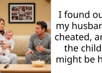 I found out my husband cheated, and the child might be his