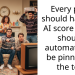 Every post should have an AI score and it should automatically be pinned to the top