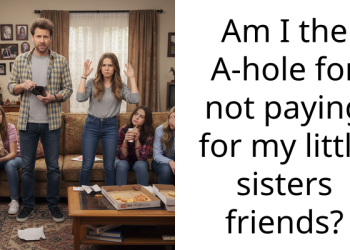 Am I the A-hole for not paying for my little sisters friends?