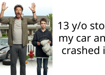13 y/o stole my car and crashed it