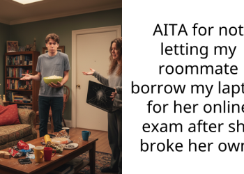 AITA for not letting my roommate borrow my laptop for her online exam after she broke her own?