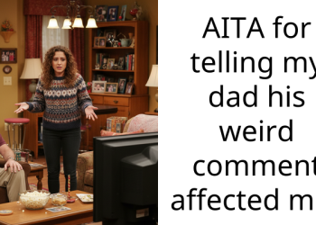 AITA for telling my dad his weird comment affected me?