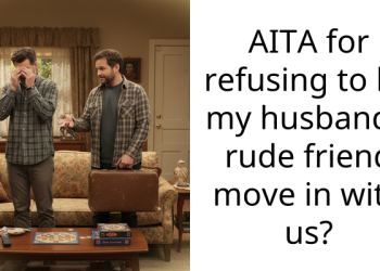 AITA for refusing to let my husband’s rude friend move in with us?