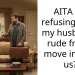 AITA for refusing to let my husband’s rude friend move in with us?