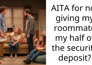 AITA for not giving my roommate my half of the security deposit?