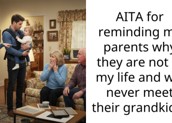 AITA for reminding my parents why they are not in my life and will never meet their grandkids?