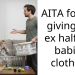 AITA for not giving my ex half our babies clothes?