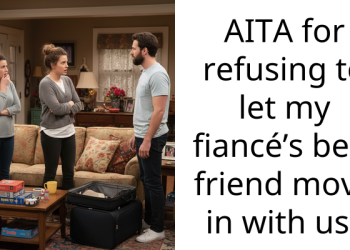 AITA for refusing to let my fiancé’s best friend move in with us?