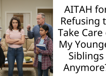 AITAH for Refusing to Take Care of My Younger Siblings Anymore?