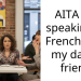 AITA for speaking in French with my date’s friend