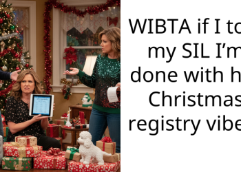 WIBTA if I told my SIL I’m done with her Christmas registry vibes?