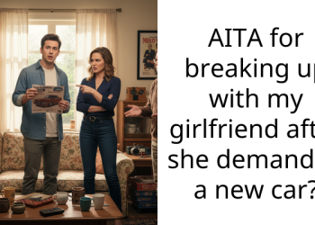 AITA for breaking up with my girlfriend after she demanded a new car?