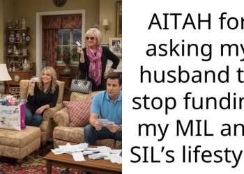 AITAH for asking my husband to stop funding my MIL and SIL’s lifestyle.