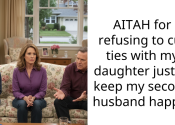 AITAH for refusing to cut ties with my daughter just to keep my second husband happy?