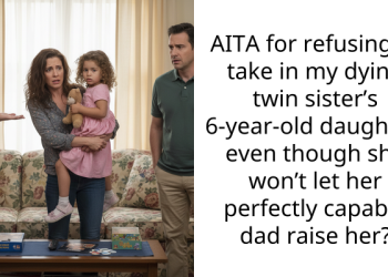 AITA for refusing to take in my dying twin sister’s 6-year-old daughter, even though she won’t let her perfectly capable dad raise her?
