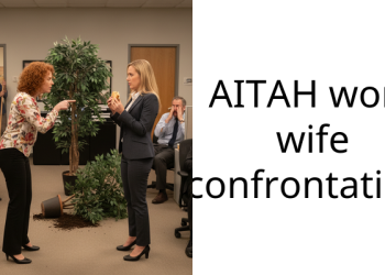 AITAH work wife confrontation.