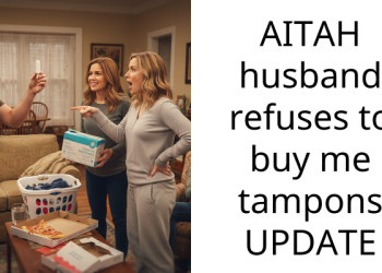 AITAH husband refuses to buy me tampons UPDATE