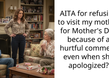 AITA for refusing to visit my mother for Mother’s Day because of a hurtful comment even when she apologized?