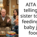 AITA for telling my sister to stop feeding her baby junk food?