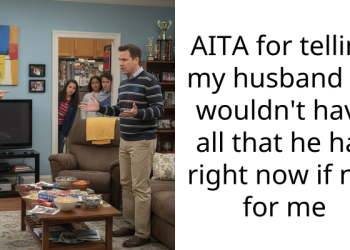 AITA for telling my husband he wouldn’t have all that he has right now if not for me