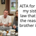 AITA for telling my sister in law that she is the reason my brother is sick?